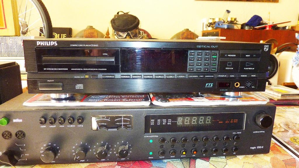PHILIPS CD840, Ophalen of Verzenden, Zo goed als nieuw, Philips
