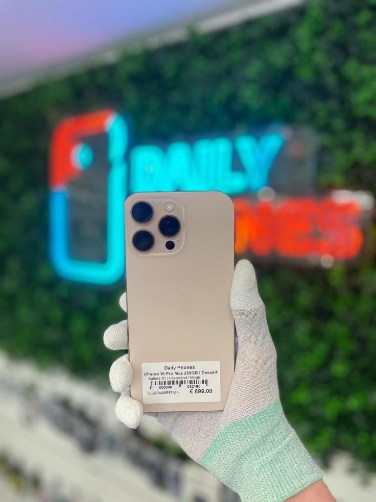Zo goed als nieuw Apple iPhone 16 Pro Max 256GB, Ophalen of Verzenden, Zo goed als nieuw
