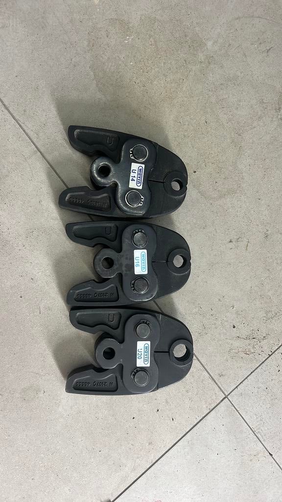 Persbekken novopress wavin uponor U 14-20 mm