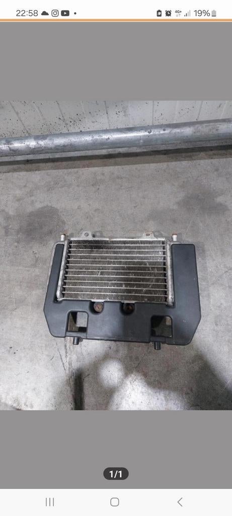 Piaggio gilera runner radiateur 50cc, Fietsen en Brommers, Brommeronderdelen | Scooters, Ophalen of Verzenden, Zo goed als nieuw