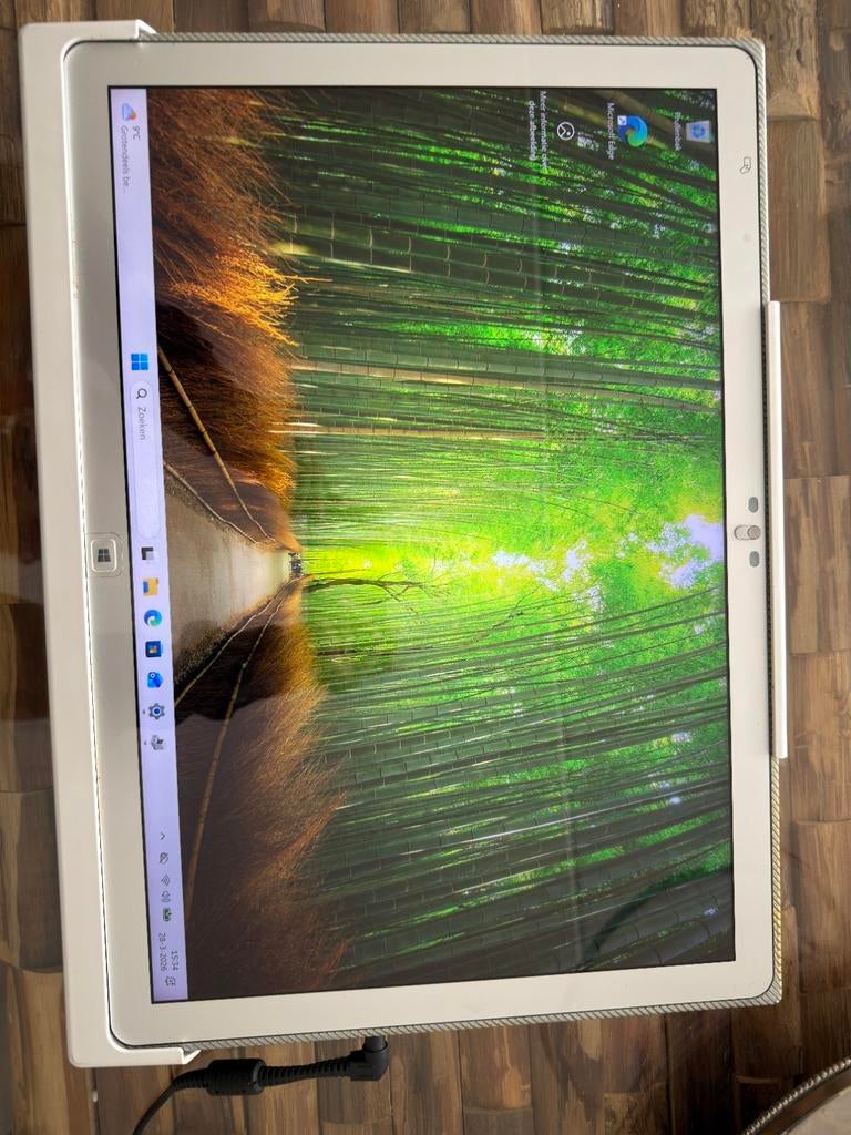 Panasonic tablet met Windows 11 Pro en kabels, Gebruikt, Panasonic, 2 tot 3 Ghz, 14 inch