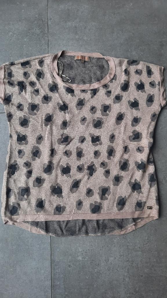 Heel mooi shirt Josh V maat L, Bruin, Maat 42/44 (L), Ophalen of Verzenden, Zo goed als nieuw