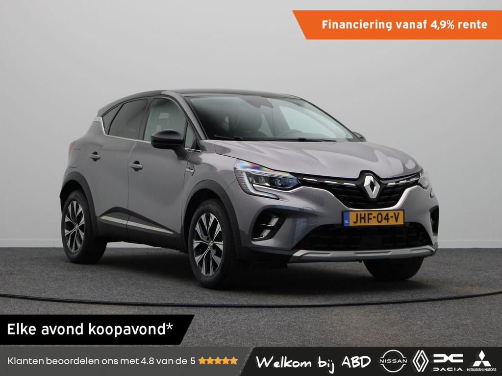 Renault Captur TCe 90pk Techno | Navi | Clima | Achteruitrij, Stof, Gebruikt, Euro 6, 3 cilinders