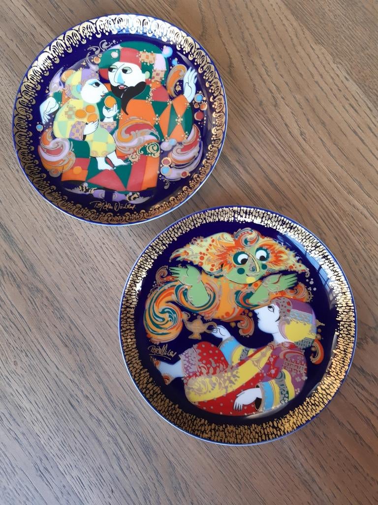 Rosenthal wandbordjes Aladin und die Wunderlampe, Ophalen of Verzenden, Zo goed als nieuw