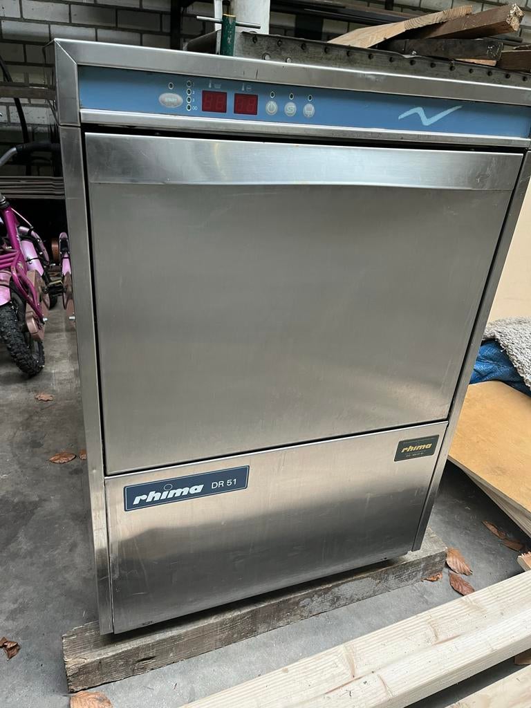 Rhima DR 51 Vaatwasser - Professioneel en Betrouwbaar, Ophalen, Gebruikt, 60 cm of meer, 14 tot 18 liter