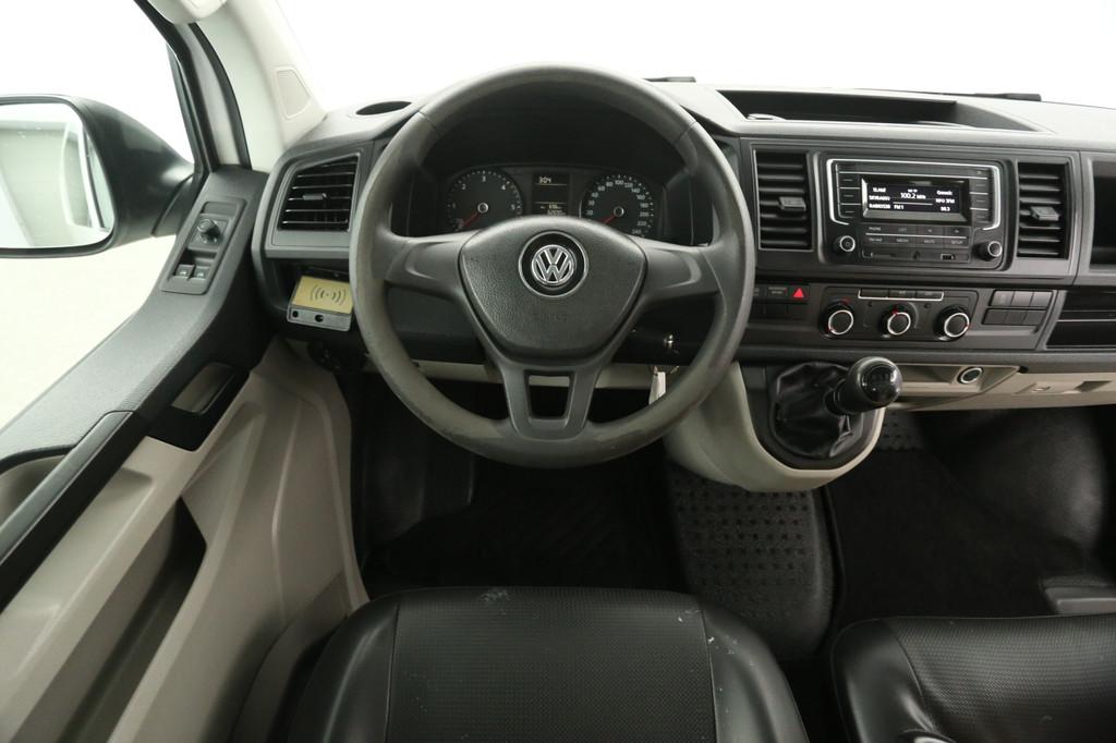 Volkswagen Transporter 2.0 TDI 140PK L2H1 | 62dKM | DC | 6 Z, Auto's, Bestelauto's, Voorwielaandrijving, Gebruikt, Euro 6, 4 cilinders