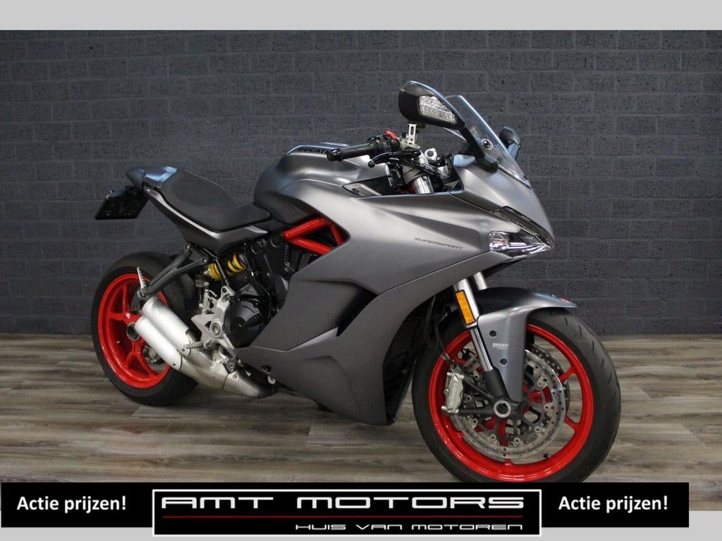 DUCATI SUPERSPORT S (bj 2019) 29,536 km Senna Grey, Motoren, Motoren | Ducati, DUCATI, 2 cilinders, Motorrijbewijs A, Bedrijf