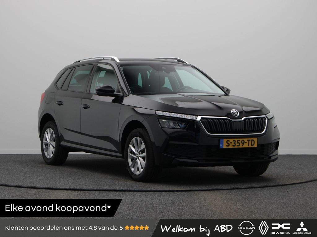 Skoda Kamiq 1.0 TSI 110pk Ambition | Apple Carplay & Android, Auto's, Skoda, Stof, Gebruikt, 610 kg, Origineel Nederlands