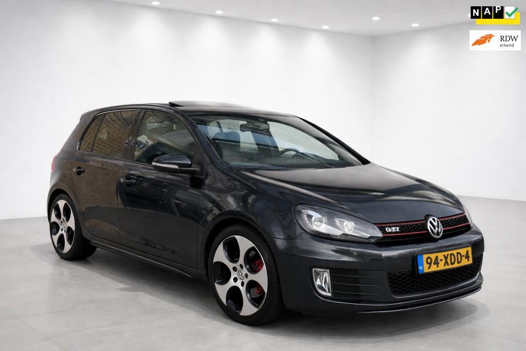 Volkswagen Golf 2.0 GTI Edition automaat, climat, cruise con, Auto's, Volkswagen, Euro 5, Stof, Gebruikt, Zwart