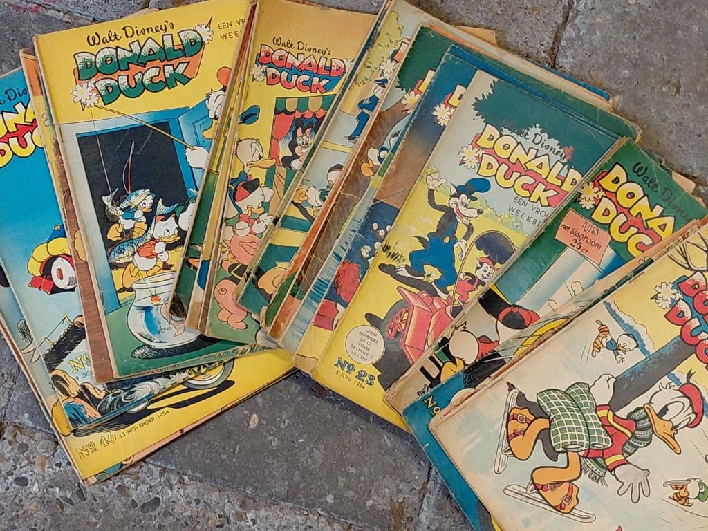 Diverse Donald Duck's vanaf 1952, Boeken, Stripboeken, Complete serie of reeks, Ophalen of Verzenden, Gelezen, Donald Duck