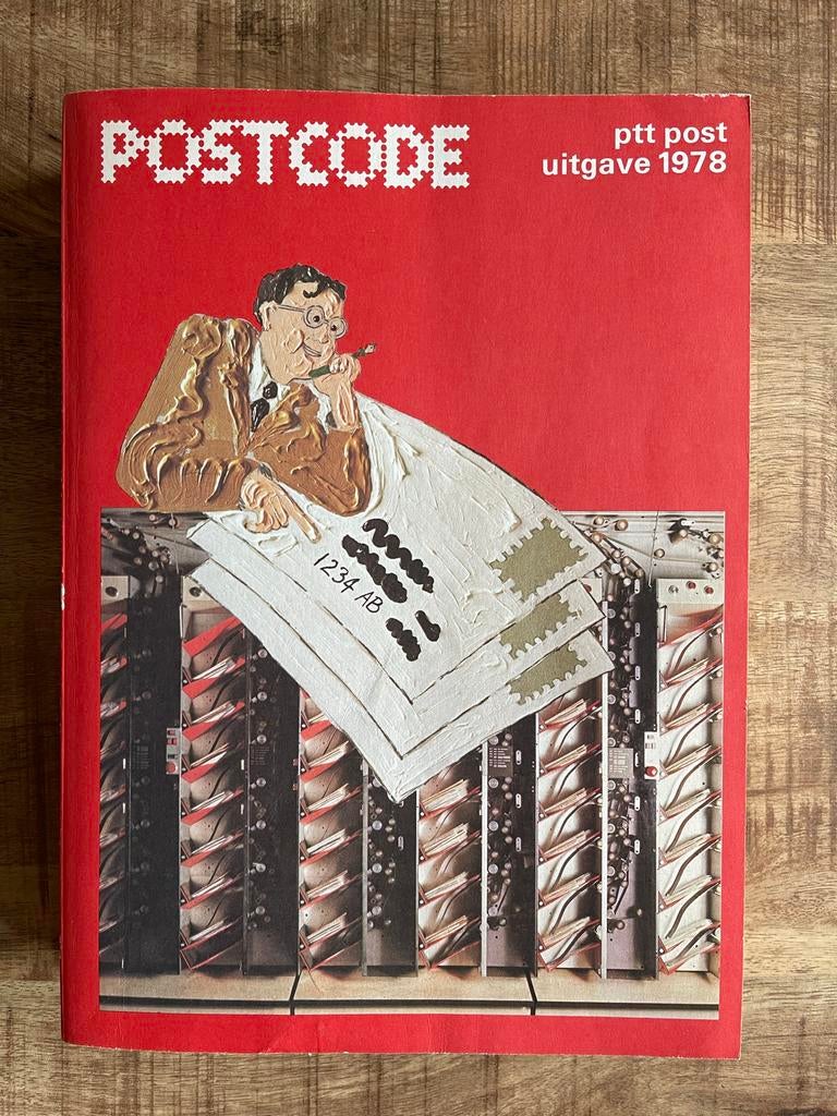 Postcodeboek PTT Post uitgave 1978, Ophalen of Verzenden, Gelezen
