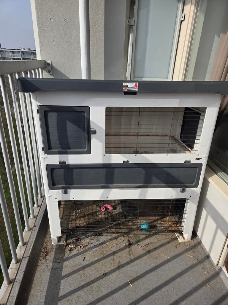 Ferplast konijnhok vandaag gratis af te halen!, Ophalen, Hok, Konijn, 90 cm of meer