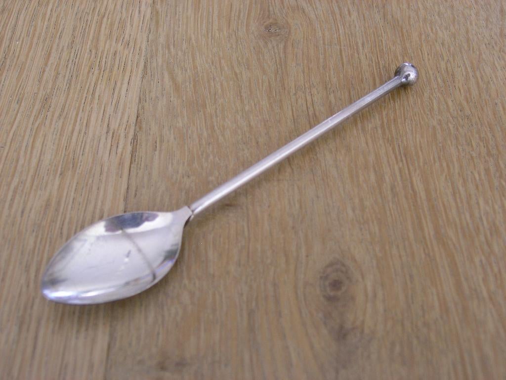 1 theelepeltje met stijl appeltje, Gero 90, actie AH, Ophalen of Verzenden