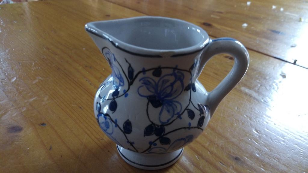 Kleine handbeschilderde kan van Outeiro Agueda Portugal, Ophalen of Verzenden