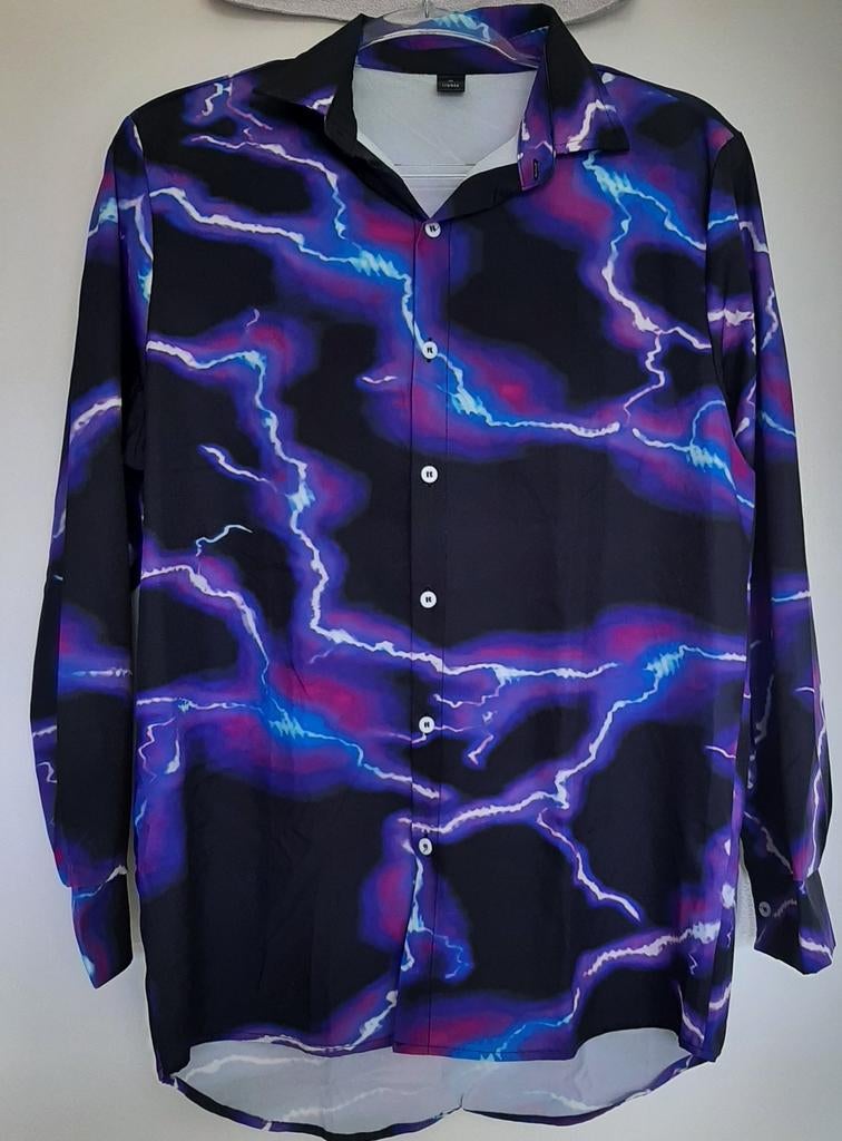 Nieuwe blouse met bliksemprint - Maat M, Verzenden, Nieuw, Maat 38/40 (M), Overige kleuren