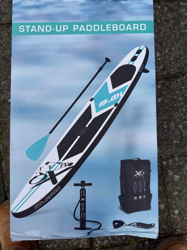 XQ Max Supboard compleet nieuw in doos, Watersport en Boten, Suppen, Ophalen of Verzenden, Nieuw, SUP-boards