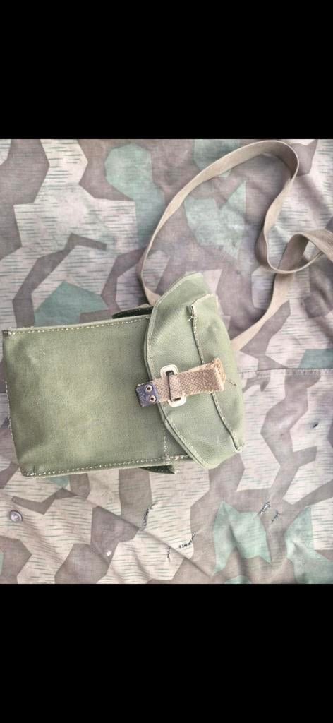 Wo2 brits gasmasker tasje, Ophalen of Verzenden