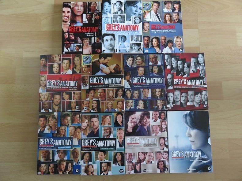 Grey's Anatomy seizoen 1 t/m 11, Cd's en Dvd's, Dvd's | Tv en Series, Zo goed als nieuw, Drama, Vanaf 12 jaar, Ophalen of Verzenden