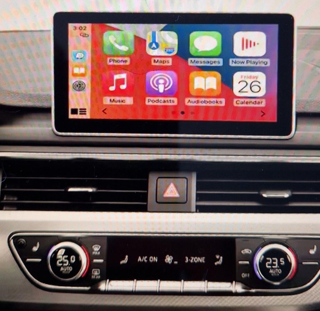 Apple carplay android auto a4 b9 + achteruitrijcamera, Ophalen of Verzenden, Gebruikt