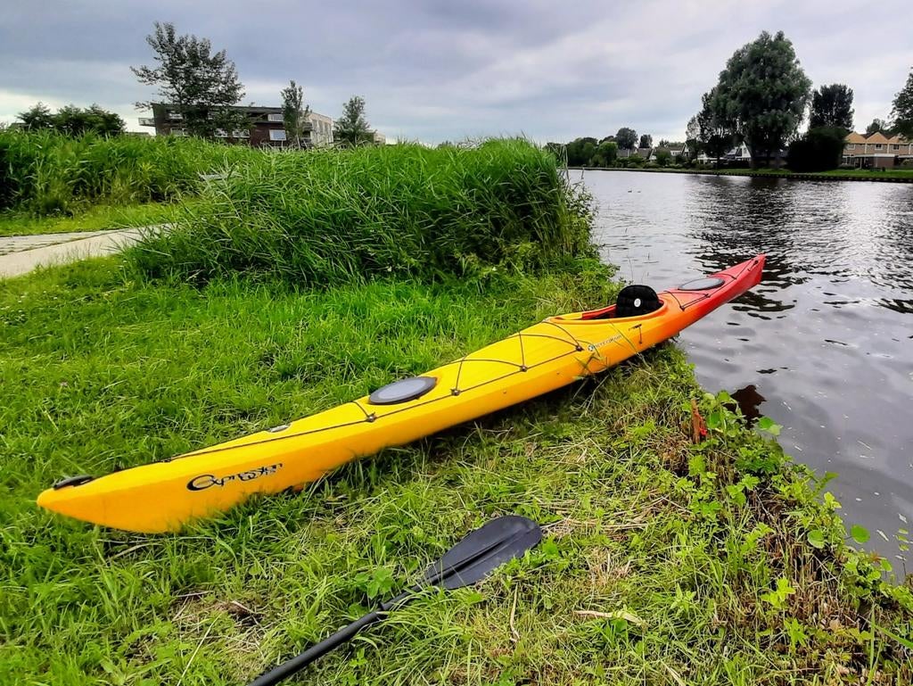 Perception Expression 15 kajak met accessoires, Watersport en Boten, Ophalen, Gebruikt, 1-persoons