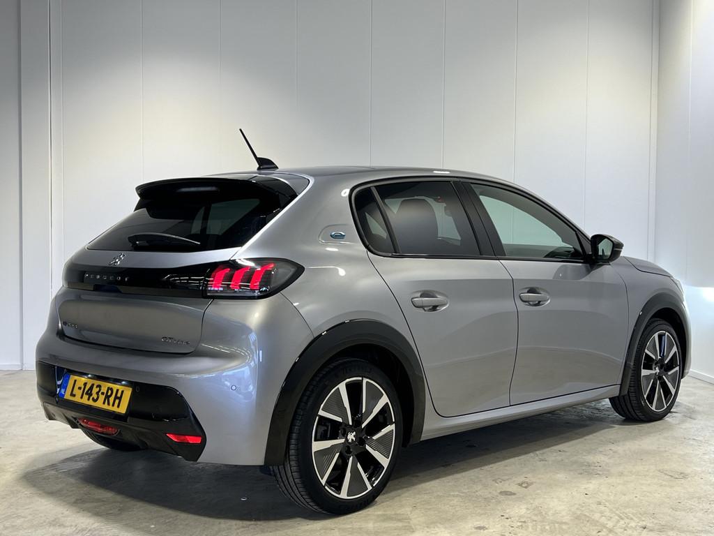 Peugeot e-208 EV GT 50 kWh | SOH 89% | 3-fase | Navigatie/An, 136 pk, Gebruikt, Zwart, USB