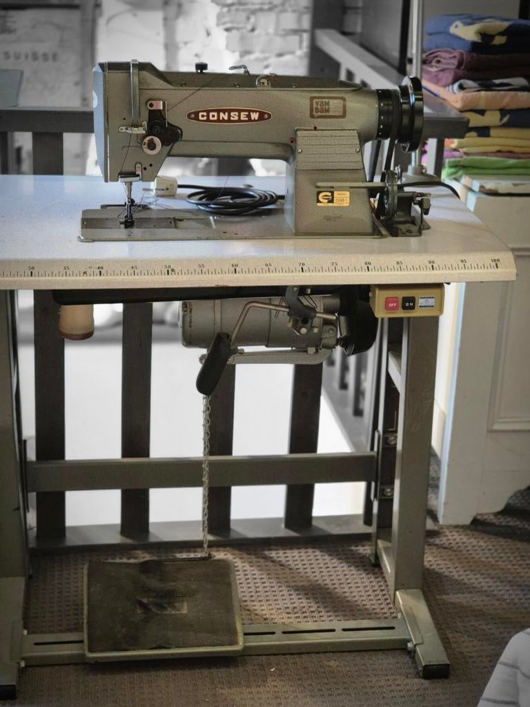 Industriële Naaimachine - Perfect voor Leer en Zware Stoffen, Overige merken, Gebruikt, Ophalen of Verzenden, Naaimachine