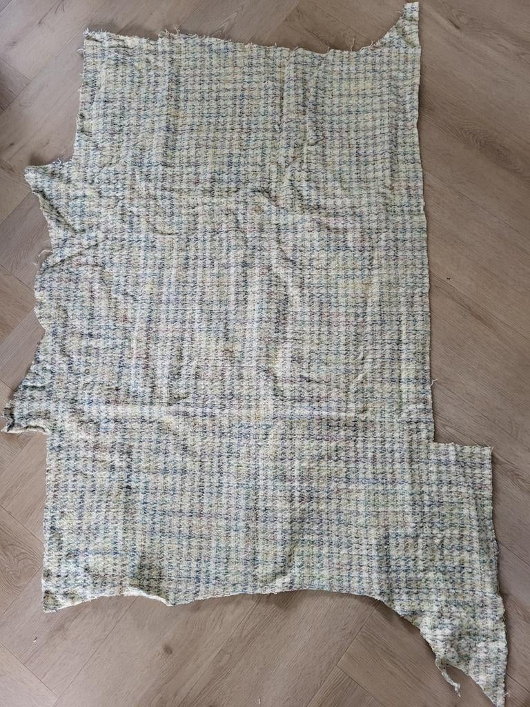 Mooie stof, reststuk stof, wollen stof, Hobby en Vrije tijd, Stoffen en Lappen, Ophalen of Verzenden, Katoen, 30 tot 200 cm, 120 cm of meer