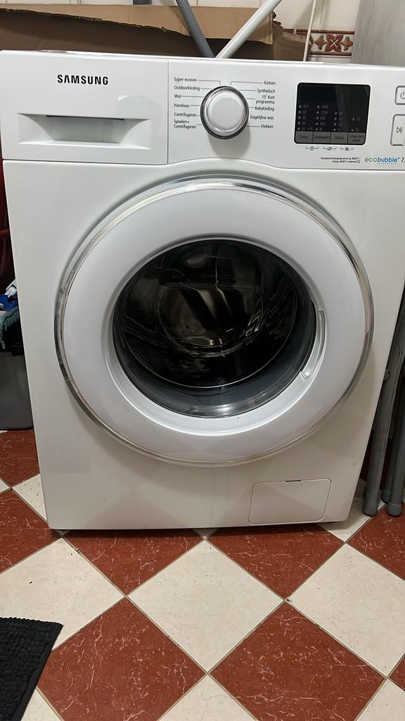 Te koop Samsung eco bubble wasmachine, Witgoed en Apparatuur, Wasmachines, Ophalen of Verzenden, Zo goed als nieuw, 85 tot 90 cm