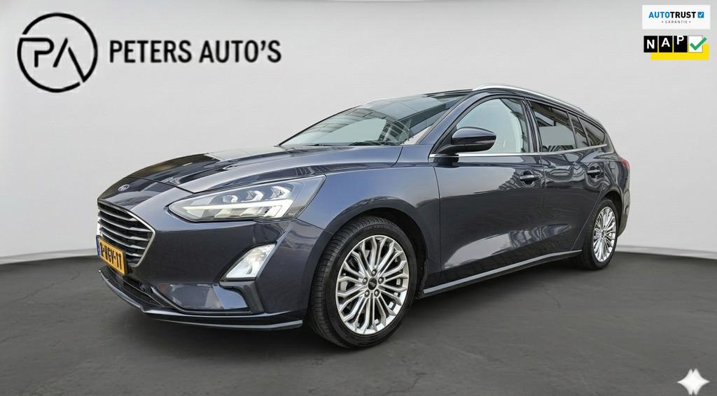 Ford Focus Wagon 1.0 EcoBoost Titanium Adaptive/Led/Stoel-St, 125 pk, Gebruikt, Euro 6, 23 km/l