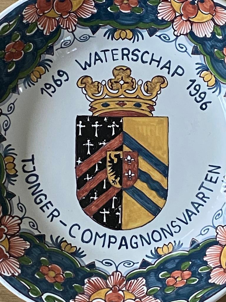 Bordje Friesland Waterschap Tjonger Compagnons vaart, Verzenden