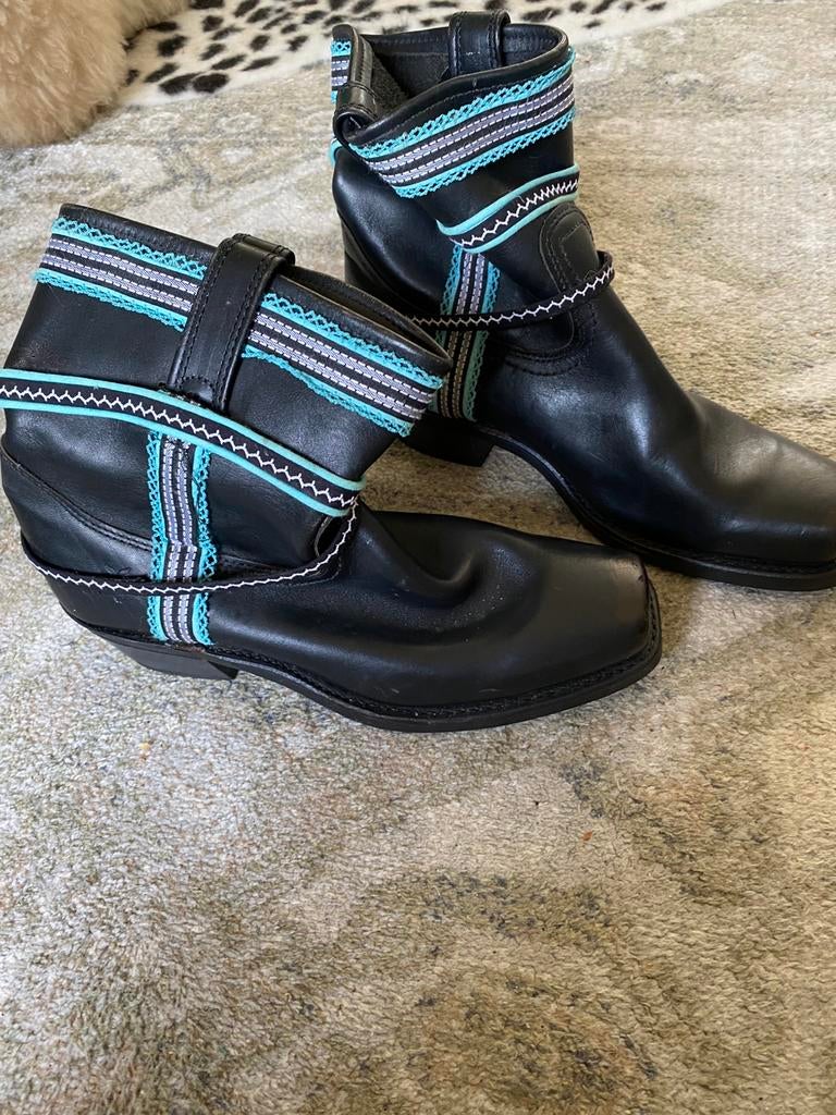 FRYE leren laarzen, Ophalen of Verzenden, Zo goed als nieuw, Zwart, Hoge laarzen