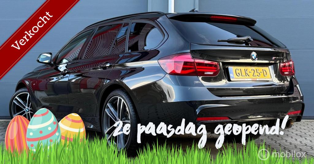 BMW 3-serie Touring 340i xDrive M Sport Pano.dak/H&K/Trekhaa, Euro 6, Met garantie (alle), Leder, Vierwielaandrijving