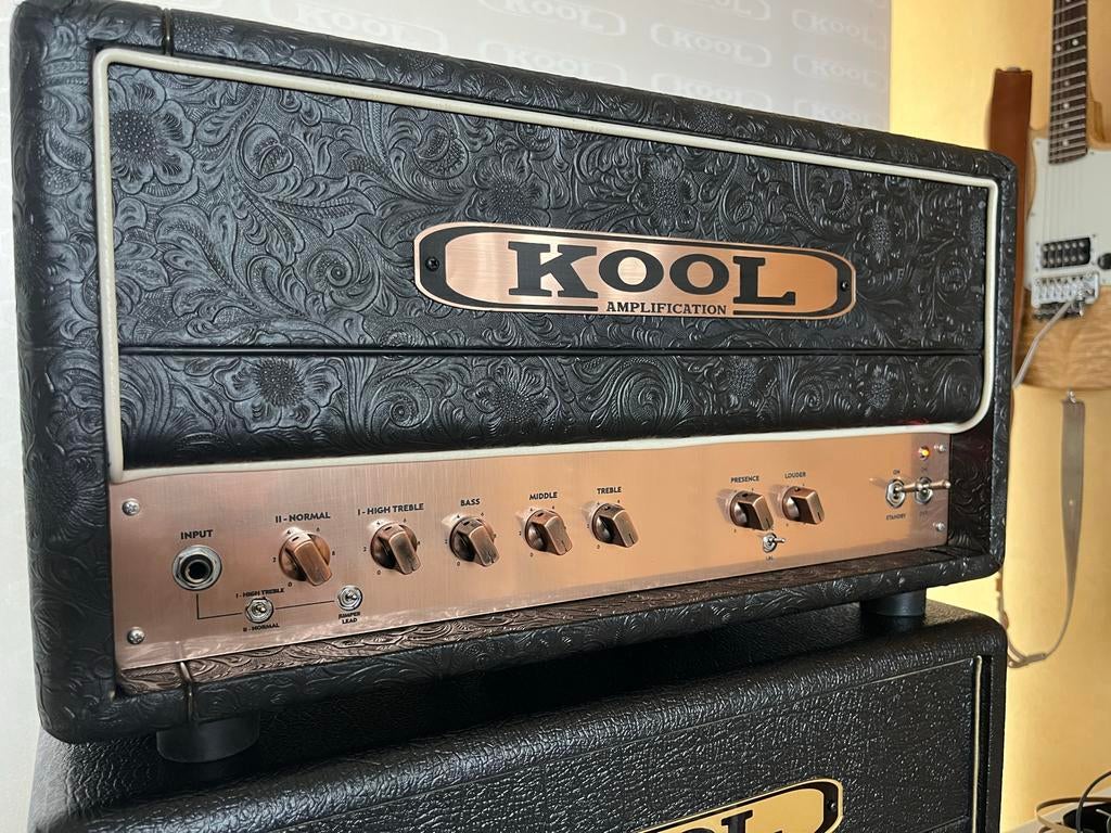 Kool Amplification Plex68 - 50W Plexi Clone met Attenuator, Sales@koolamplification.com, Gebruikt, Ophalen of Verzenden, 1934ew