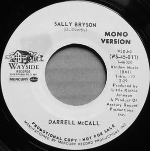 sally bryson-darrell mccall-same-world/folk/country-promo, Gebruikt, Verzenden, 7 inch, Single