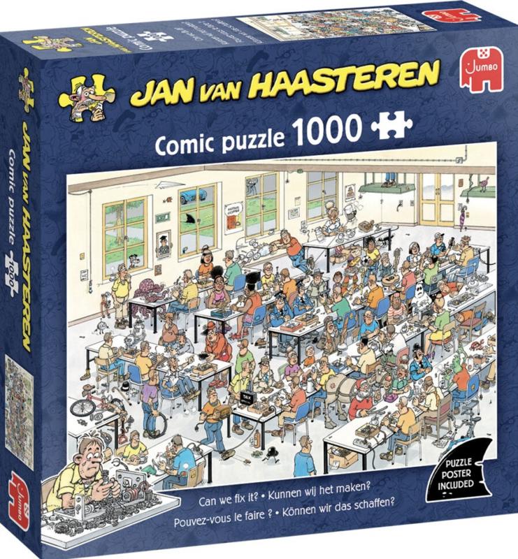 Jan van Haasteren - Kunnen Wij Het Maken - 1000 st. (NIEUW), Ophalen of Verzenden, 500 t/m 1500 stukjes, Nieuw, Legpuzzel