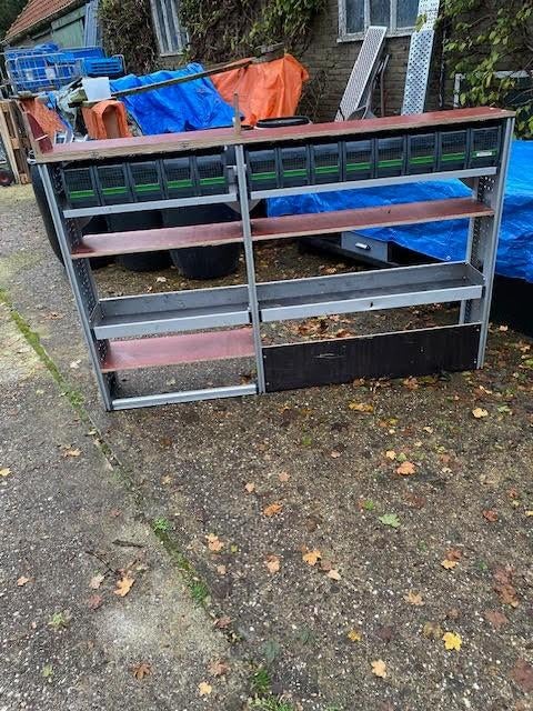 stelling voor bedrijfswagen, Ophalen