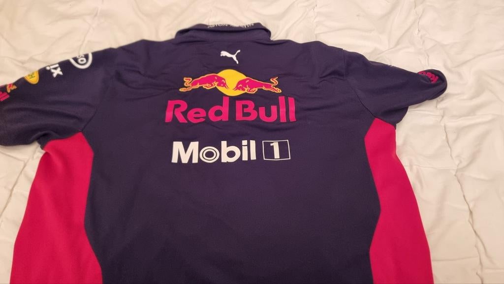 Redbull tshirt en polo, Puma, Blauw, Maat 56/58 (XL), Ophalen of Verzenden