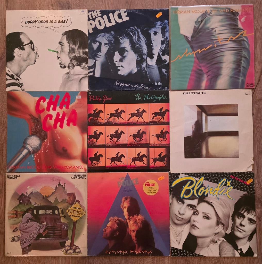 100 LP's, vinyl is in nette staat., Cd's en Dvd's, Vinyl | Pop, Ophalen of Verzenden, 1960 tot 1980, Gebruikt, Overige formaten