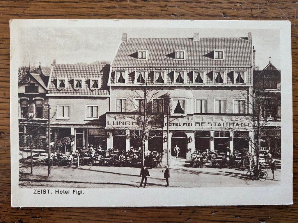 Zeist, Hotel Figi, Ophalen of Verzenden, 1920 tot 1940, Utrecht
