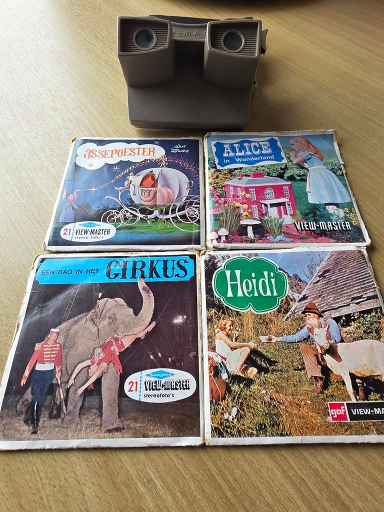 Vintage view master jaren 60, Ophalen, Gebruikt, Kwartet(ten)