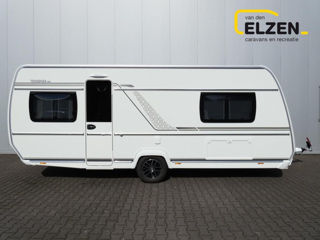 Fendt Tendenza 560 SG Aktieprijs model 2025, Caravans en Kamperen, Rondzit, Bedrijf, 1250 - 1500 kg, Tot en met 4