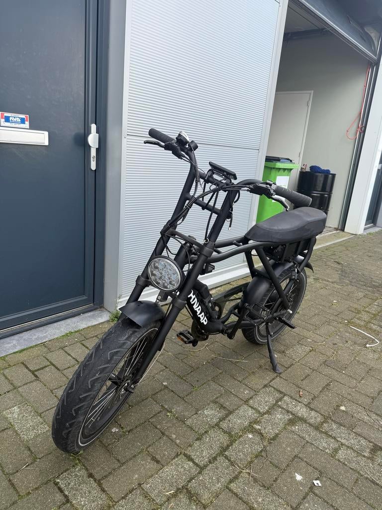 Zwarte elektrische KNAAP fiets, Ophalen, Gebruikt, Overige merken