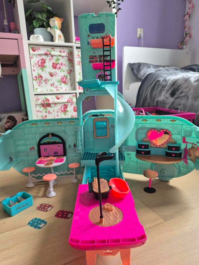 LOL Surprise Glamper Caravan Camper Speelset, Ophalen of Verzenden, Gebruikt, Meisje