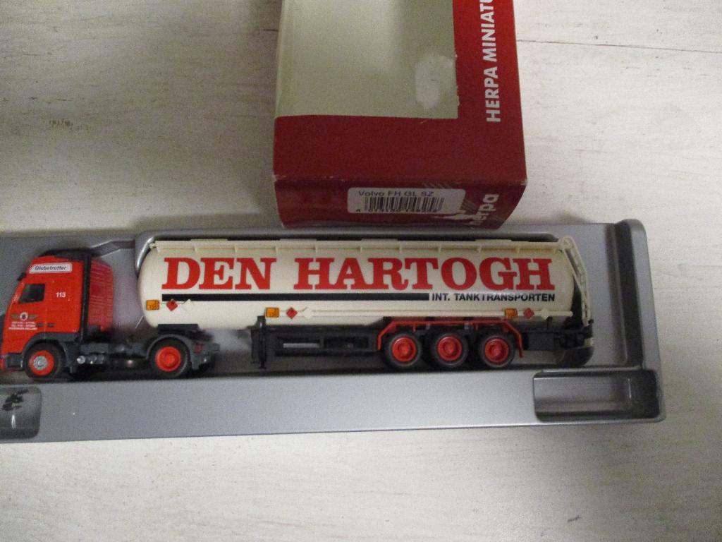 Herpa volvo fh den Hartog Schaal 1:87, Ophalen, Nieuw, Bus of Vrachtwagen, Herpa