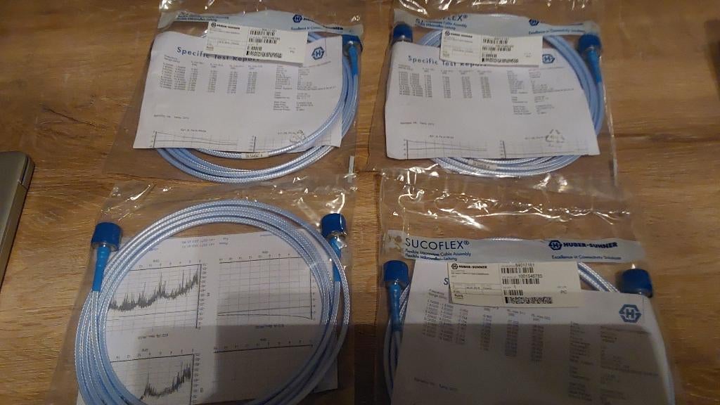 Huber&Suhner sucoflex meetkabels N, Ophalen of Verzenden, Nieuw, Zender en Ontvanger