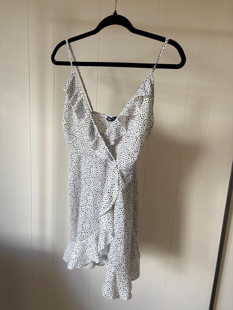 Zomer jurkje Shein, Wit, Ophalen of Verzenden, Zo goed als nieuw, Maat 36 (S)