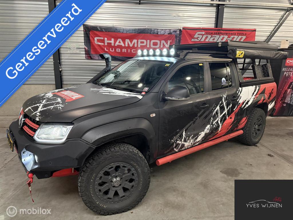 Volkswagen Amarok V6 5p, Offroad 4x4, Overland, camper, Auto's, Automaat, Startonderbreker, Gebruikt, Met garantie (alle)
