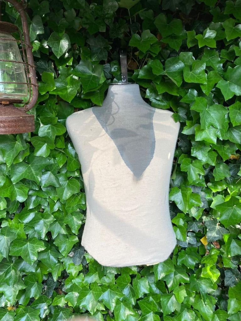 Vintage,brocant oude hangende paspop,buste OPRUIMING, Antiek en Kunst, Ophalen of Verzenden