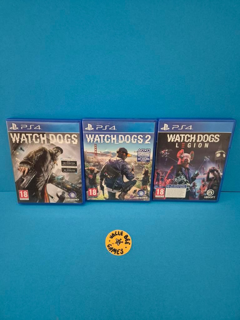 Watch Dogs Trilogy, Avontuur en Actie, Online, Vanaf 18 jaar, Verzenden