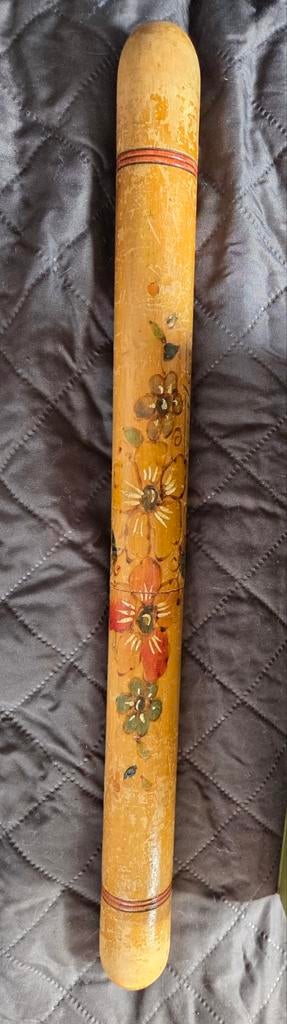 Vintage breinaalden koker met bloemmotief, Hobby en Vrije tijd, Breien en Haken, Ophalen of Verzenden